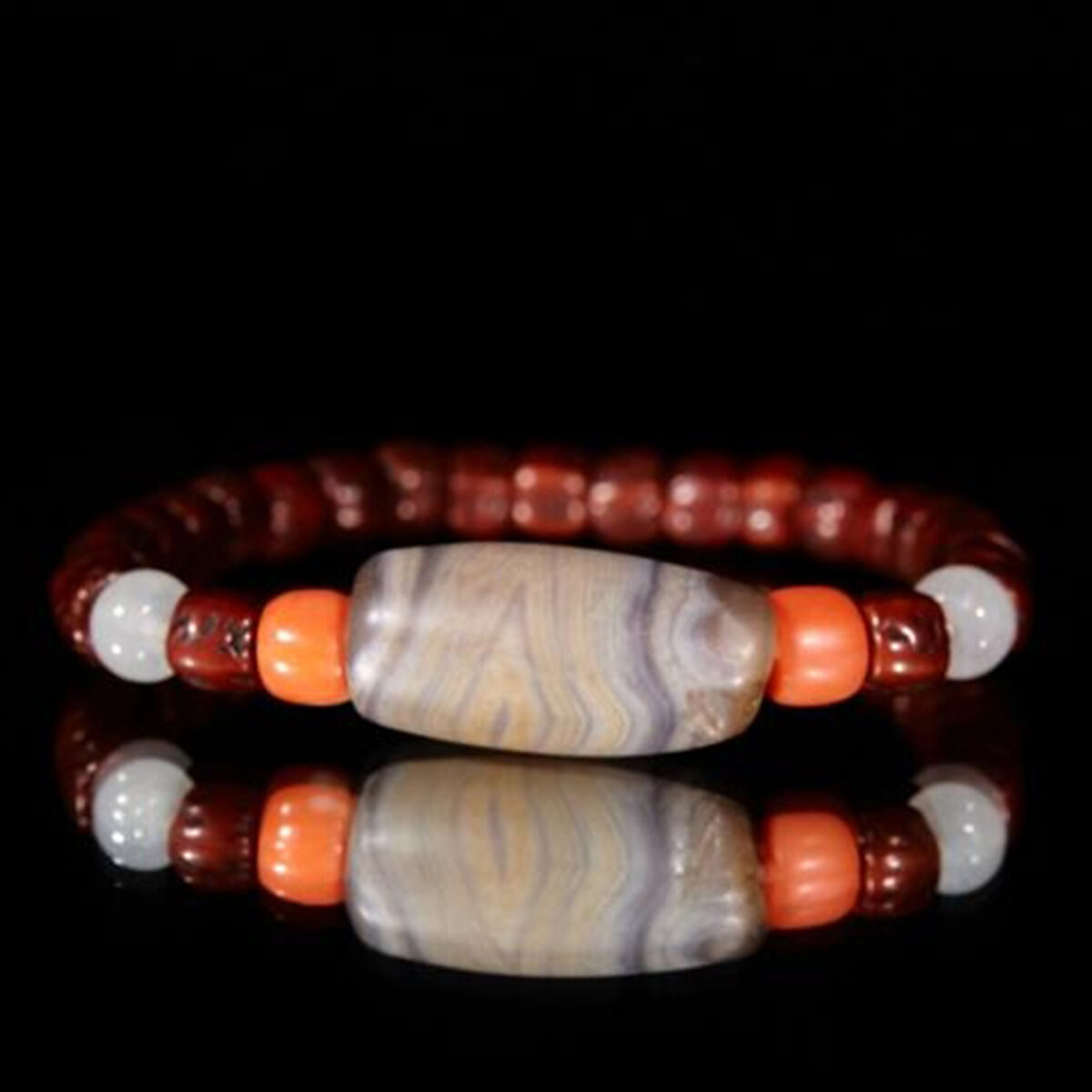 Ancient Mantra Bodhi Bracelet - Image 1